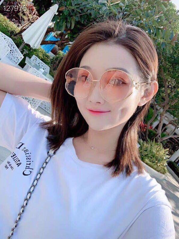 GUCCI古馳 網紅款 時尚百搭款 太陽鏡 GG0225  lly1127